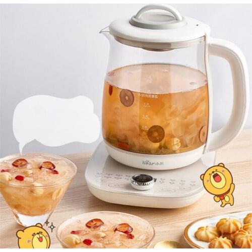 Bear 220V Health Pot Electric Kettle Household 1.8L Multifunctional Tea Maker Health Pot Household Pot Boiling Flower Teapot