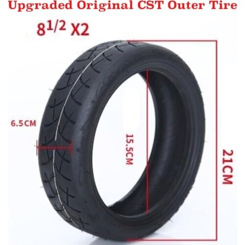 Upgraded Original CST Inflatable Tyre for Xiaomi Mijia M365 Electric Scooter Outer Tire 8 1/2X2 Tube Tire Replace Inner Camera