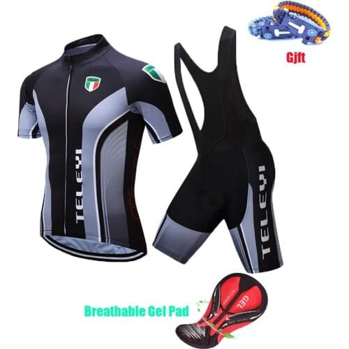Mens bike jersey set 2021 Pro cycling clothing bib short jersey Summer bicycle clothes sport road dress mtb wear male suit kit
