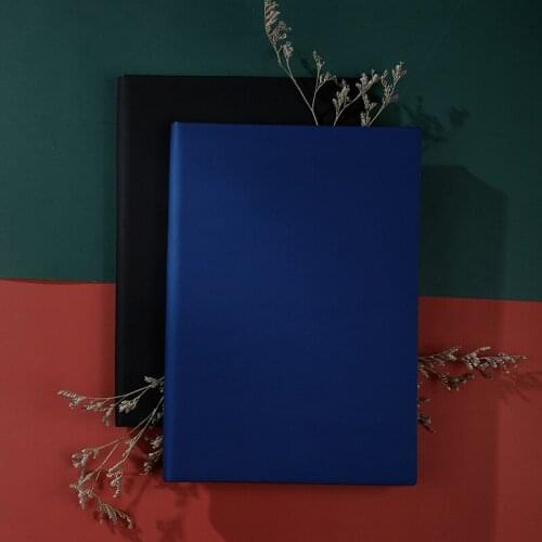 New Agenda 2021 A5 Planner English language journal Leather soft cover School Notebook Stationary