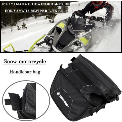 NEW FOR YAMAHA HANDLEBAR BAG SIDEWINDER SR VENTURE SR VIPER Snowmobile Double bag Handlebar Bag Waterproof Bag 2014-2019