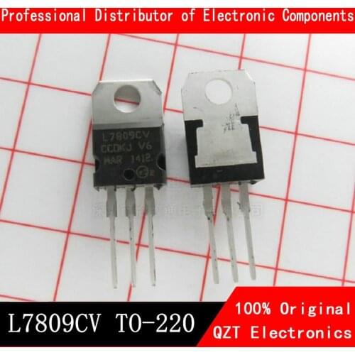 10PCS L7809CV L7809 TO220 7809 LM7809 MC7809 TO-220 new and original IC Chipset
