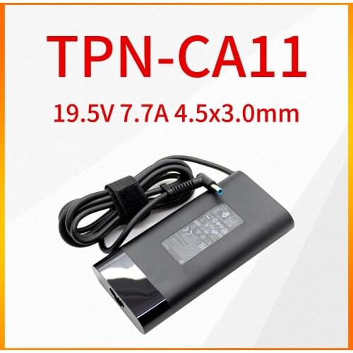 Original HP TPN-CA11 150W 19.5V 7.7A 4.5x3.0mm AC Adapter for HP ZBOOK 15 G3 G4 OMEN 15-AX000 TPN-DA09