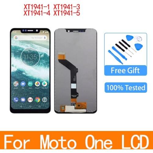 Original LCD Screen For Motorola Moto One XT1941 For Moto P30 Play LCD Display Touch Screen Digitizer Assembly Replacement