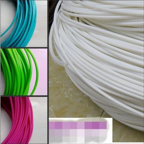 500G Solid color circular imitation synthetic rattan weaving material plastic rattan for knit and repair hammock chair etc