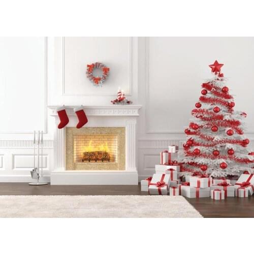 Vinyl Custom Photography Prop Christmas day theme Photo Studio Background AS18102-309