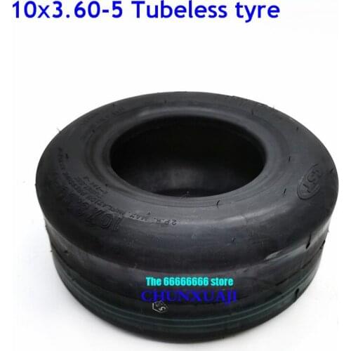 High Quality 10x3.60-5 Tubeless Tire 10 Inch Go Kart Drift Tyre 10*3.60-5 Racing Karting Slick Tires Parts