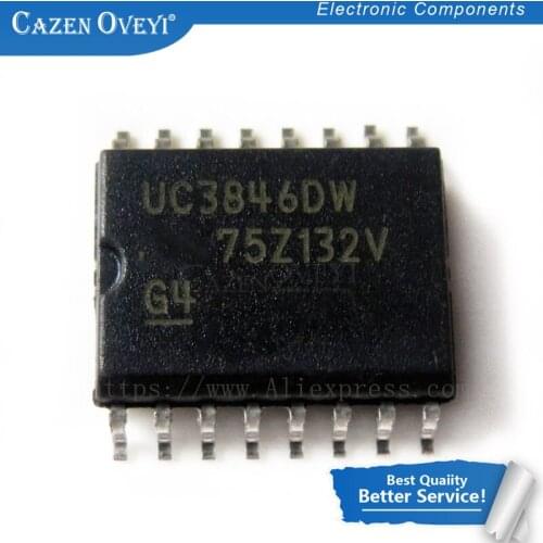 10pcs/lot UC3846DWTR UC3846DW UC3846 SOP-16 best quality In Stock
