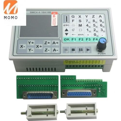 50KHZ CNC 4 Axis Offline Controller Motion Control Board Carving Engraving Machine Control System Card SMC4-4-16A16B