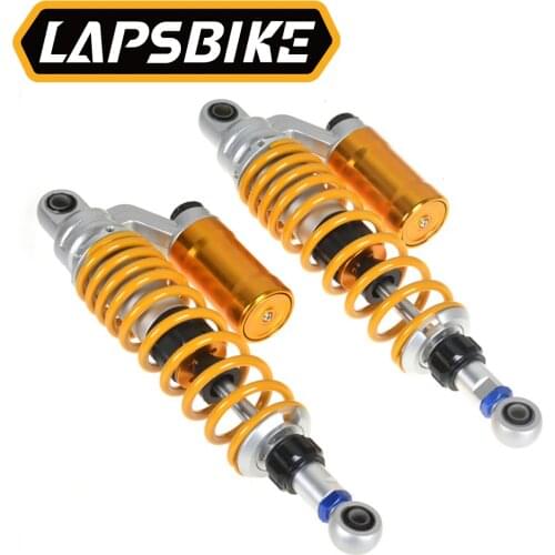 310mm 330mm 350mm Motorcycle Air Shock Absorber Rear Suspension for Scooter Dirt Bike Motorbike Honda Yamaha Kawasaki Suzuki