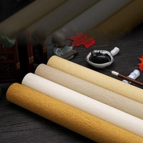 Half Ripe Batik Calligraphy Xuan Paper Chinese Xuan Paper Letterhead 5sheets Chinese Brush Calligraphy Special Paper Letterhead