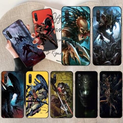 Alien Vs Predator Phone Case for Xiaomi Mi Note 10 Lite Mi 9T Pro xiaomi 10 10 CC9 Pro 9SE