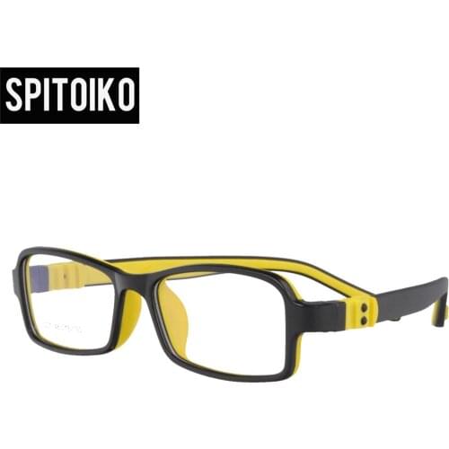 SPITOIKO TR90 and silicon Childrens light rectangle optical frames prescription myopia eyewear 201