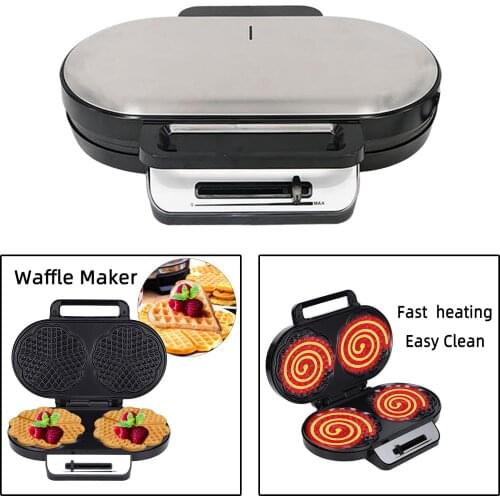 Waffle Molds Pot Bakeware Electric Waffles Maker Bubble Egg Cake Oven Breakfast Waffle Machine Egg Cake Oven Pan Eggette