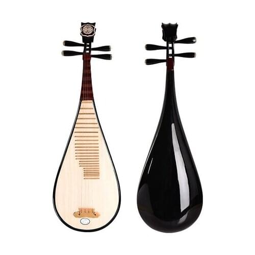Chinese Traditional Pipa Lute Musical Instruments For Adult With Bag