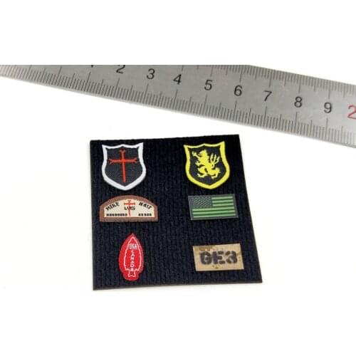 EASY/SIMPLE ES 26030C 1/6 Scale American Seals Night Attack Team Morale Medal Model For Action Figure DIY Accessories