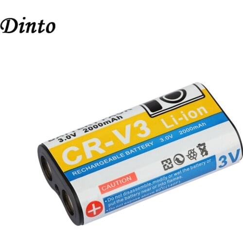 DINTO 1pc CR-V3 CRV3 Li-ion Camera Battery for Olympus C-720 C-740 C-740UZ C-750 C-750UZ Kodak C340 C310 C530 C875 CR V3