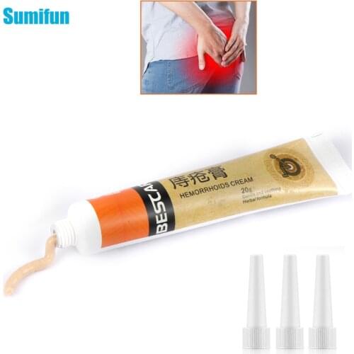 1Pc Natural Herbal Extract Hemorrhoids Cream Effective Internal External Mixed Hemorrhoids Reduce Swelling Health Care