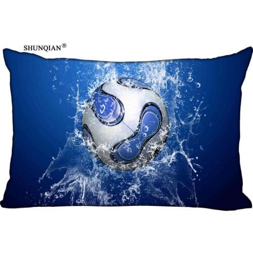 New Football Pillow Case Custom Wedding Pillowcase Cover Cases Gift Zippered Rectangle Pillow Case