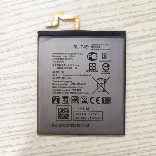 New BL-T46 BL-T48 BL-T49 Battery For LG V60 V60ThinQ LMV600VM STYLO 6 LM-Q730MM K510 K51S LM-K410BMW LM-K51 phone Battery