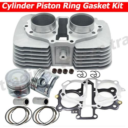 NEW Standard Cylinder Piston Rebuilt Kit for Honda CB 250 TWO FIFTY NIGHTHAWK 1991-2008 Motorcycle Engine Parts