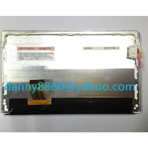 Original 7" Touch Screen LQ070T5GC01 LQ070T5GA01 LCD Digitizer Panel For Toyota 4 Runner 2013 car GPS navigation LCD monitor