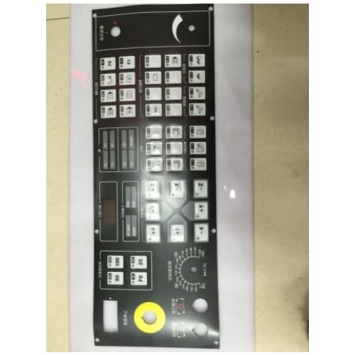 For Youjia CNC machine operation panel, Youjia CNC machining center operating button film/face