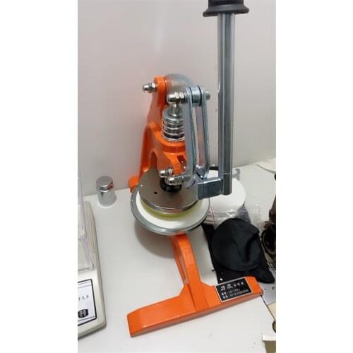 Manual Textile Fabric Sampler Hand Press Sampling Device Paper Cloth Metal Slicer Cutter