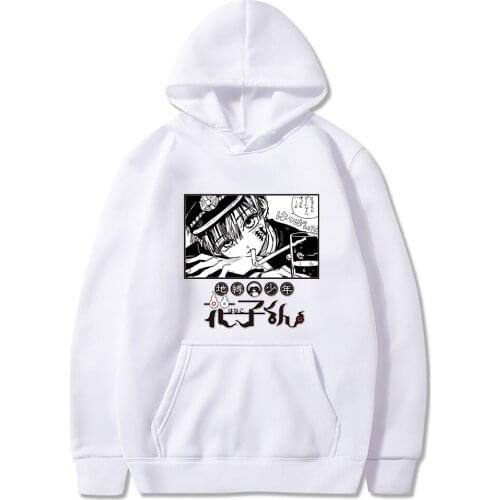 Anime Toilet-Bound Hanako-kun Hoodies Winter Warm Pullover Cosplay Costume Vintage Chic Streetwear Unisex