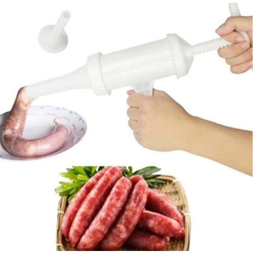 High Quality Durable AA Manual Meat Sausage Machine Filler Stuffer Sausage Salami Maker And Funnel Hand