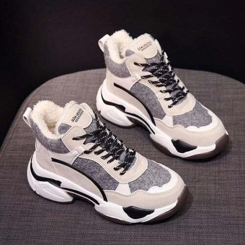 Winter Womens Sneakers Platform Vulcanize Shoes Fashion Breathable Casual Running Winter Shoe for Woman Female 2020