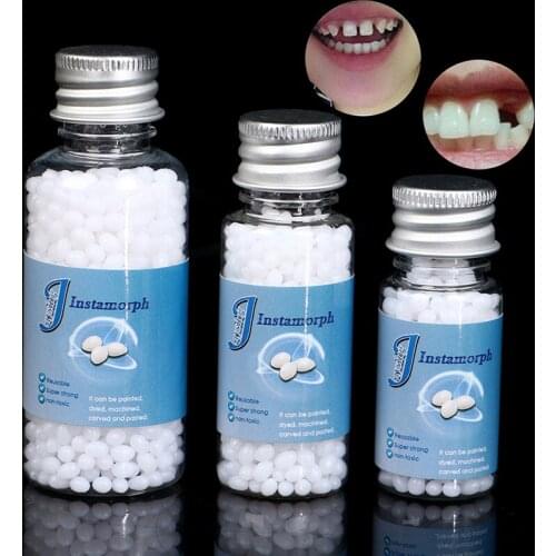 10/20/30ml Solid Glue Denture Adhesive Set Bottled Denture Solid Tooth Gel Temporary Tooth Repair Kit Teeth And Gaps False Teeth