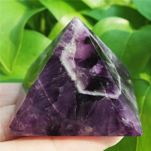 100%natural dream amethyst quartz crystal pyramid point healing as gift
