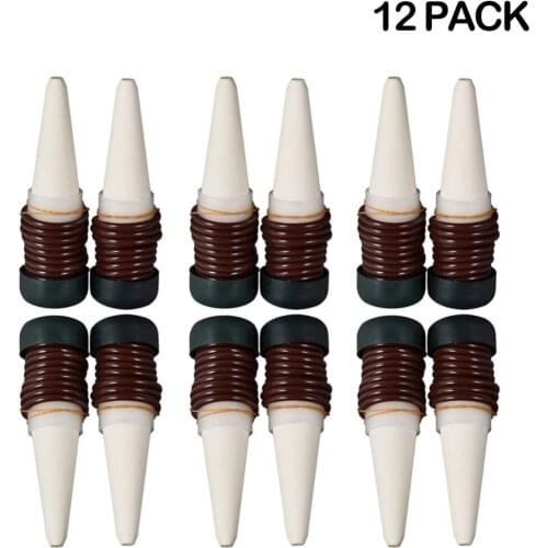 12pcs/set Creative Gardening Flower Pot Plant Potted Automatic Watering Tools Watering Drip Device Gardening Water Can