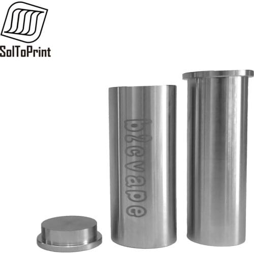 30 Mm Internal Diameter 304 SS Rosin Pre Press Mold Cylindrical Pre-Press Mold, Food-Grade Stainless Steel