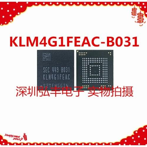 Free shipping 5PCS KLM4G1FEAC-C031 KLM4G1FEAC-B031 BGA Automotive IC Chips,Integrated Circuitr ICs