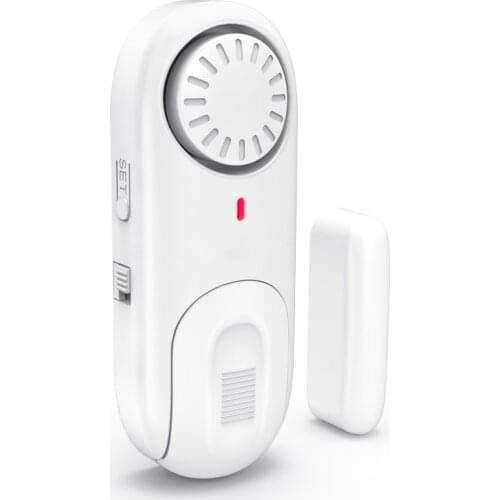 Door and Window Alarm for Home Wireless Alarm Security System Magnetic Alarm Sensor, Loud 120 dB, 4 Modes, Doorbell Reminder