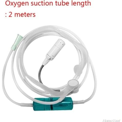 Headset Nasal Type Oxygen Cannula 2m Silicone Straw Tube Concentrator Generator Inhaler J18 21 Dropshipping