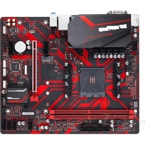 New Gigabyte GA B450M GAMING for AMD B450 /2-DDR4 DIMM /M.2 /USB3.1 /Micro-ATX /New / Max-32G Channel AM4 desktop Motherboard