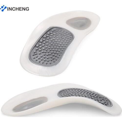Incheng Unisex Orthopedic Insoles Child Adult X / O Leg Correction Shoes Pad Kids plantar fasciitis heel