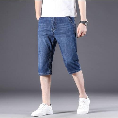 Мужские короткие джинсы QUANBO China At AliExpress