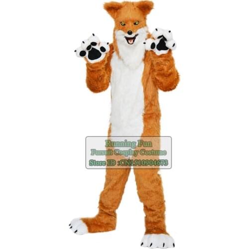 Funny Fox Fursuit Lion Furry Wolf Mascot Costume Animal Chimp Halloween Adult Cartoon Character Cosplay Suit For Party