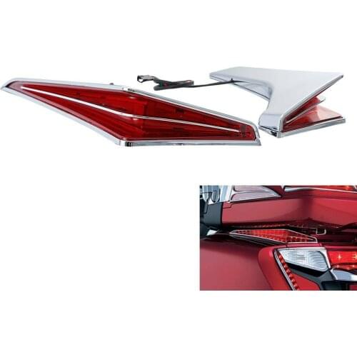 Motorcycle Under Tour Trunk Run/Turn LED Lights For Honda Gold Wing GL1800 12-17 13 14 15