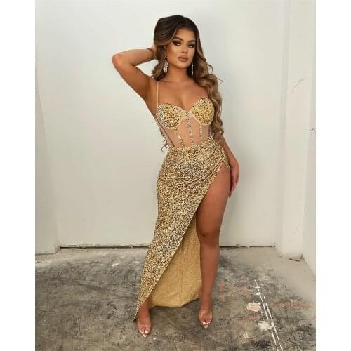 Sequin Dress Sexy V Neck Sleeveless Womens Glitter Party Dress Hot Drill Waist Sheer Mesh Patchwork Party Night Club Dresses