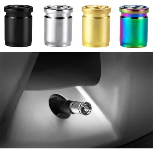 1Set Car Styling Zinc Alloy Anti-theft Sport Car Tire Valve Caps Wheel Tires Tire Stem Air Cap Airtight Covers