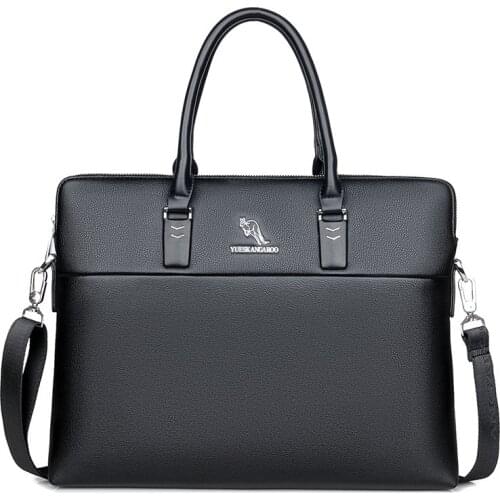 2018 Luxury Brand Briefcase Leather Handbag Men Bags Office Men Messenger Bags Man Travel Crossbody Bags For Mens Shoulder Bag