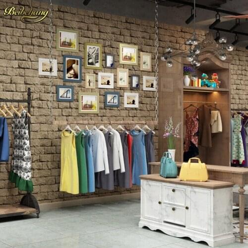 Beibehang papel de parede 3D Rustic Pattern Brick wallpaper for walls 3 d Effect Wall paper Bedroom Living room TV background