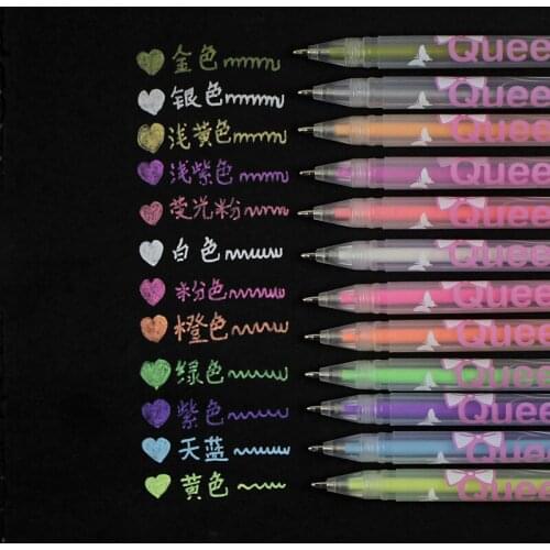 Jonvon Satone 60 Pcs (5set) Colorful Gel Pen Set Sketch Drawing Color Art Marker Pen School Stationery Wholesale School Tools