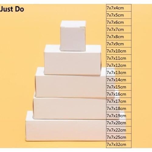 7*7*11cm white paper cardboard box white Paper Gift Boxes for Cosmetics Cream Packaging valve tubes boxes