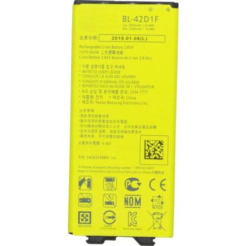 1x New 2800mAh BL-42D1F Replacement Battery For LG G5 VS987 US992 H820 H840 H850 H830 H831 H868 F700S F700K H960 H860N LS992